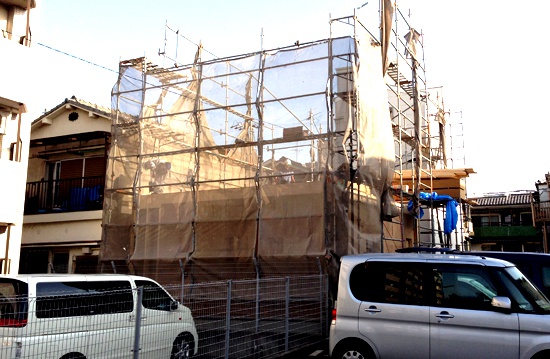2F建て方壁
