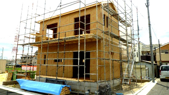 建て方終了